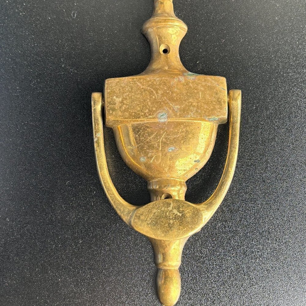 Brass Door Knocker Engraveable